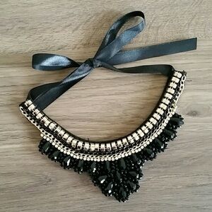 Black and Gold Necklace